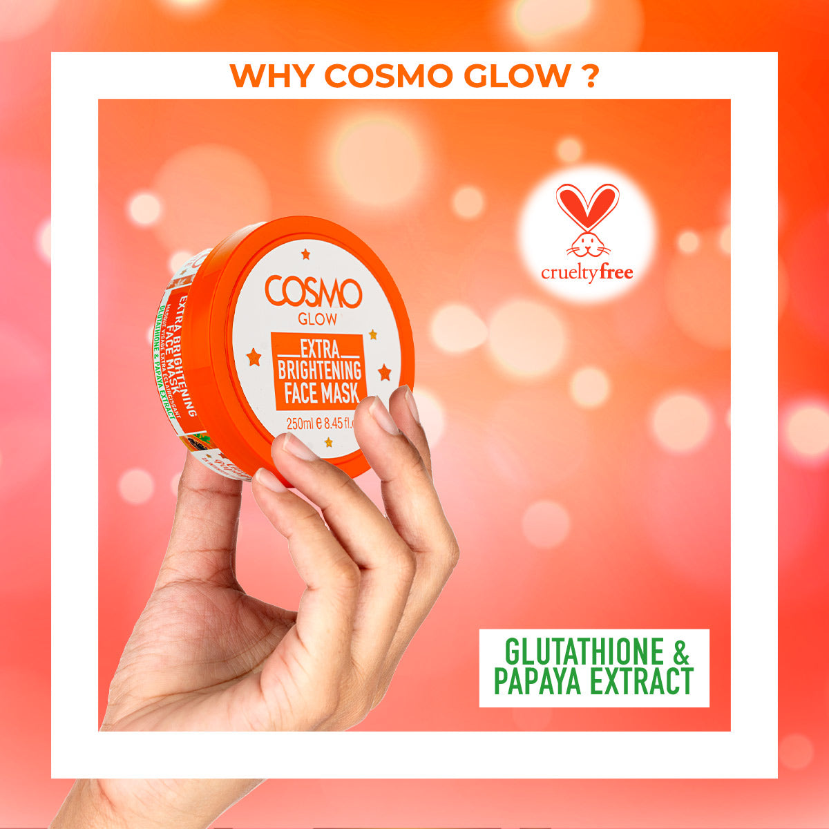 Cosmo Glow Extra Brightening Face Mask